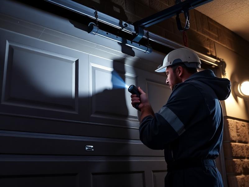 24/7 Emergency Service - professional garage door technician working in Titusville