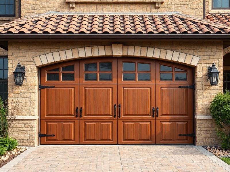 Beautiful carriage-style garage door installation completed in Titusville Florida